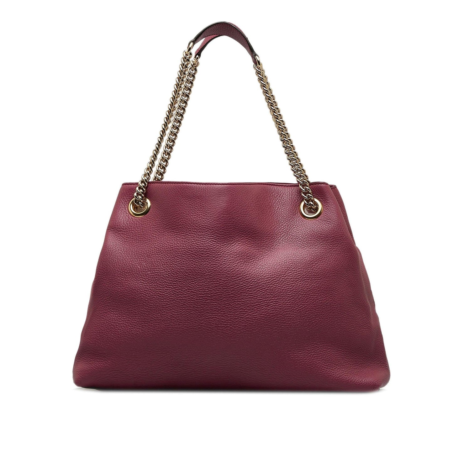 Gucci Soho SHG-ymxuaO Calf Pink Medium Chain Tote Bag