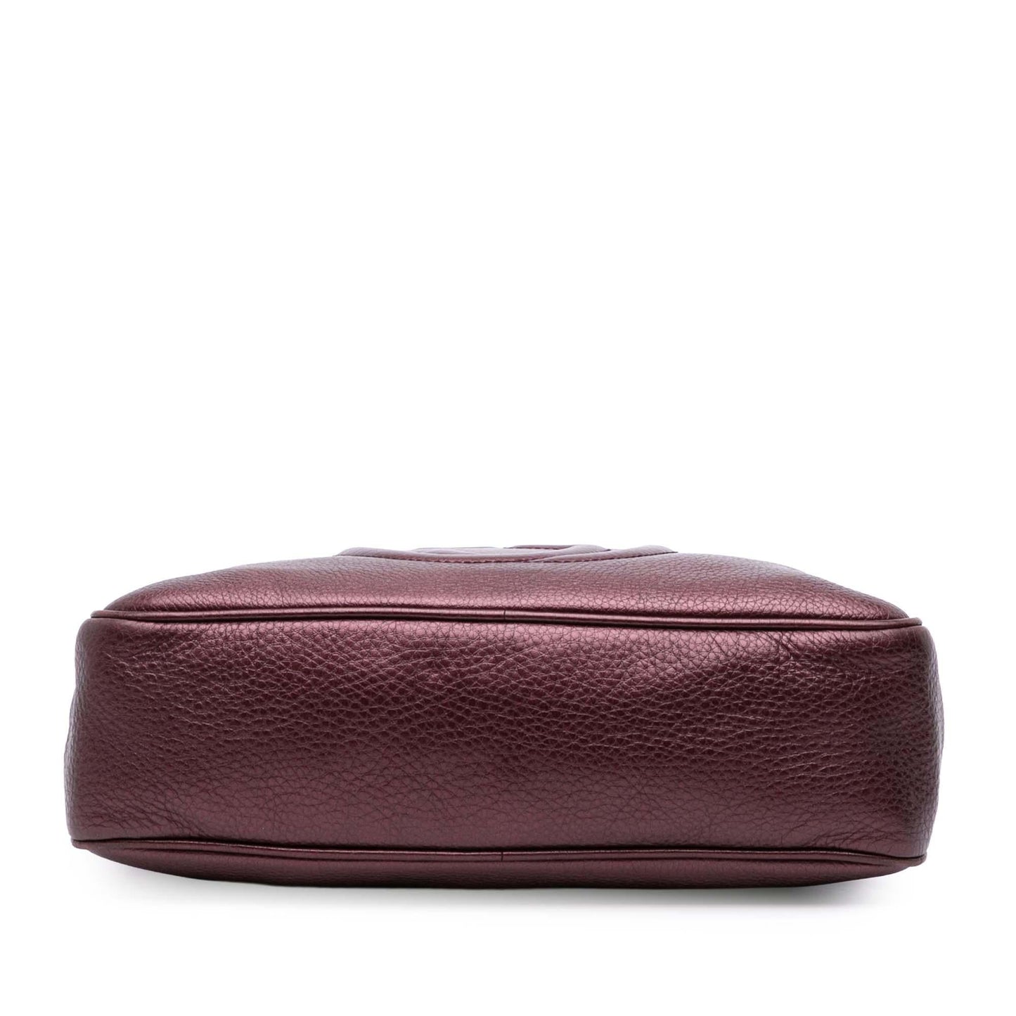 Gucci Metallic Soho Zip Leather Chain Shoulder Bag