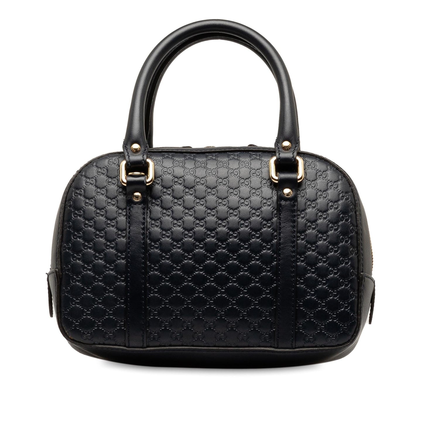 Gucci Microguccissima Bree SHG-UF8R9j Calf Blue Satchel Bag