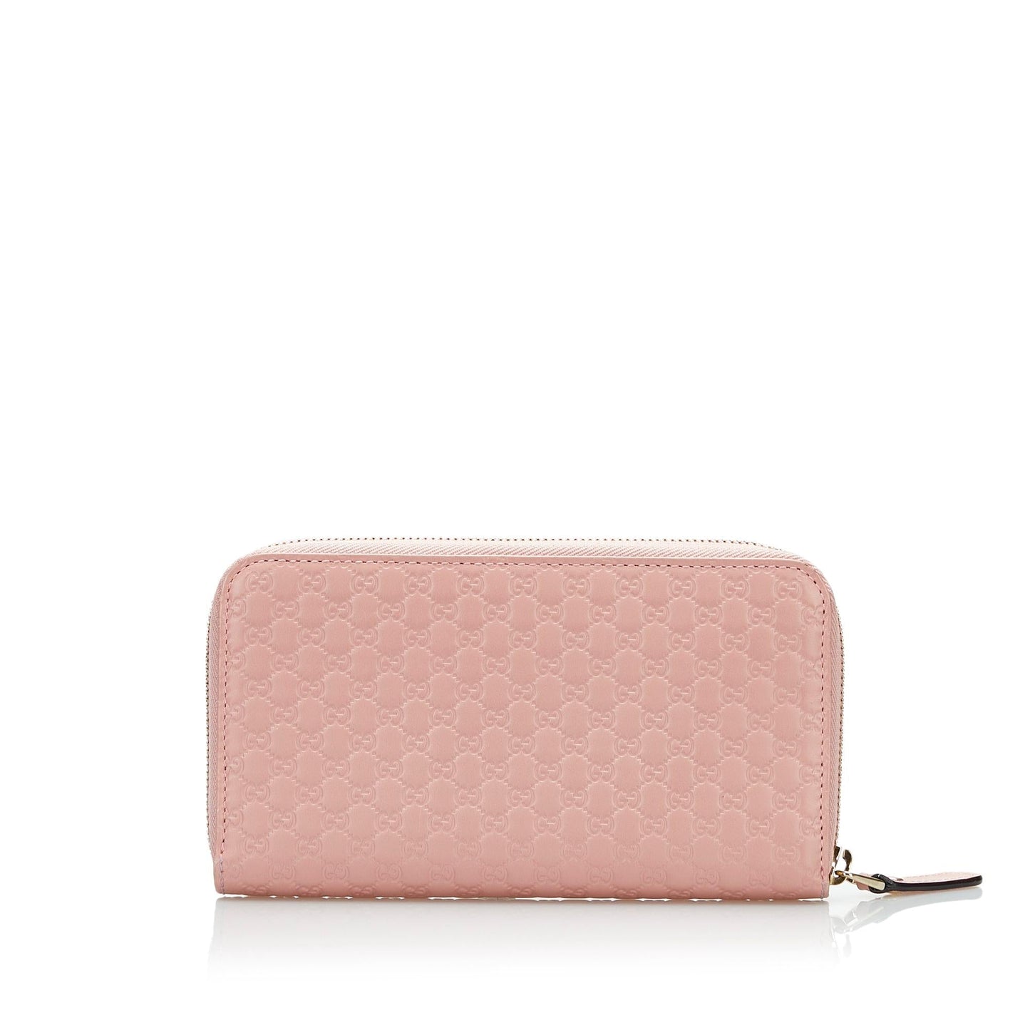 Gucci Microguccissima Zip Around SHG Calf Pink Handbag