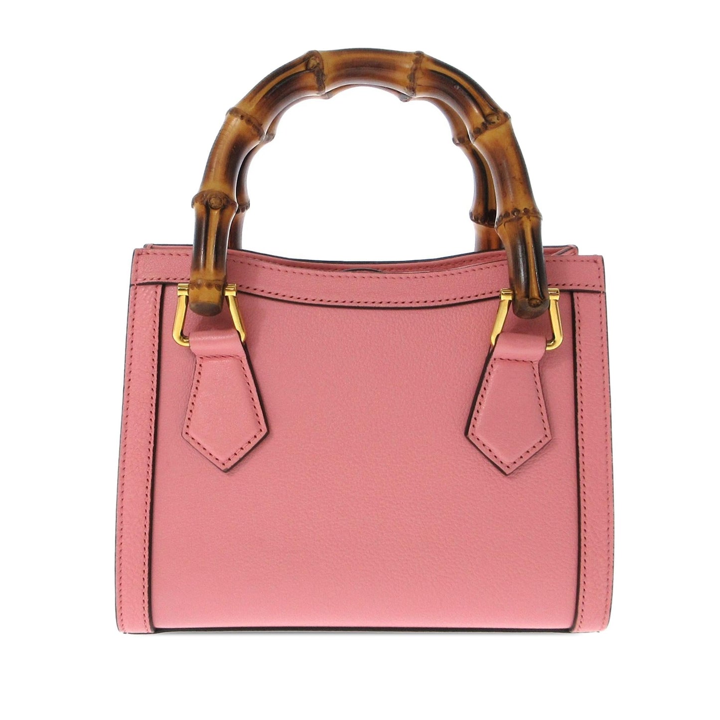 Gucci Bamboo Diana SHG-pnkiro Calf Pink Mini Satchel Bag