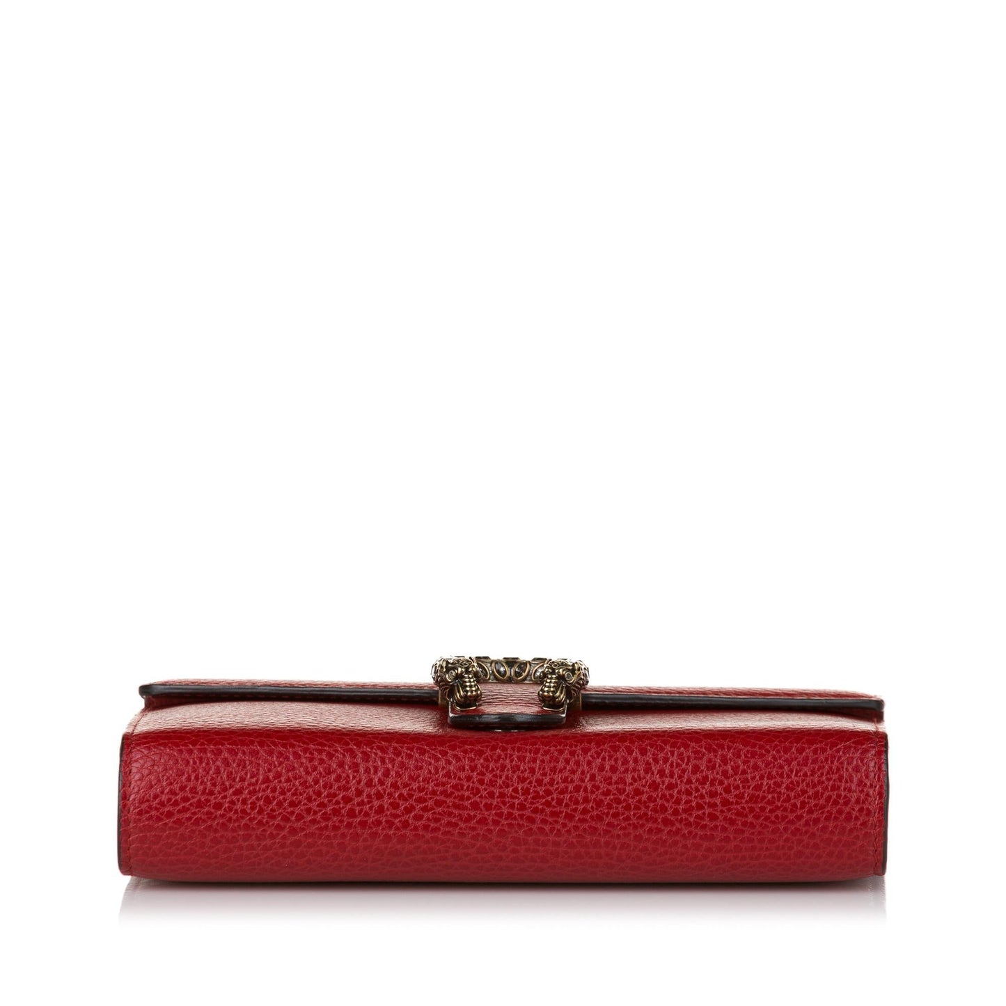 Gucci Dionysus Wallet on SHG Calf Red Mini Chain Crossbody Bag