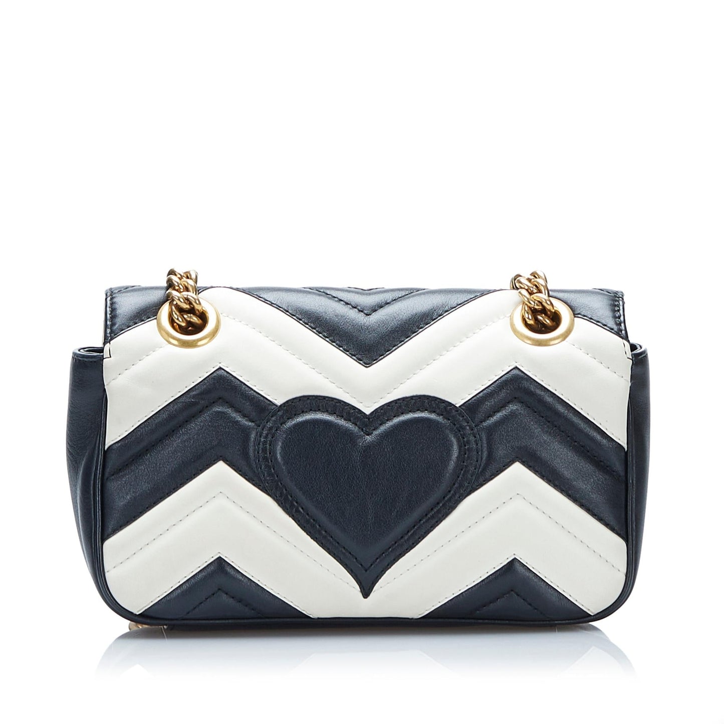Gucci GG Marmont SHG-D34Sk3 Matelasse Calf Black Mini Crossbody Bag