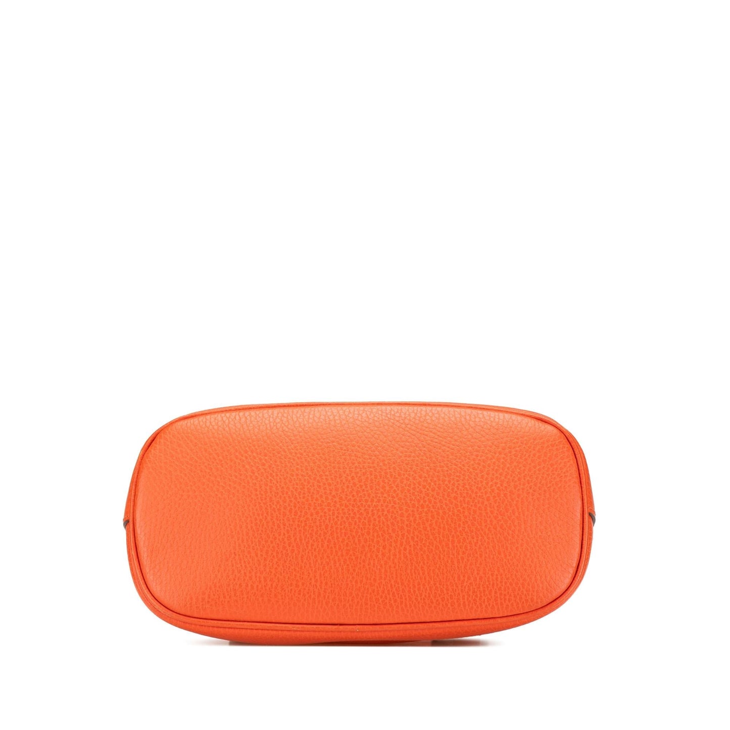 Gucci Interlocking G Dome Leather Calf Orange Mini Satchel Bag