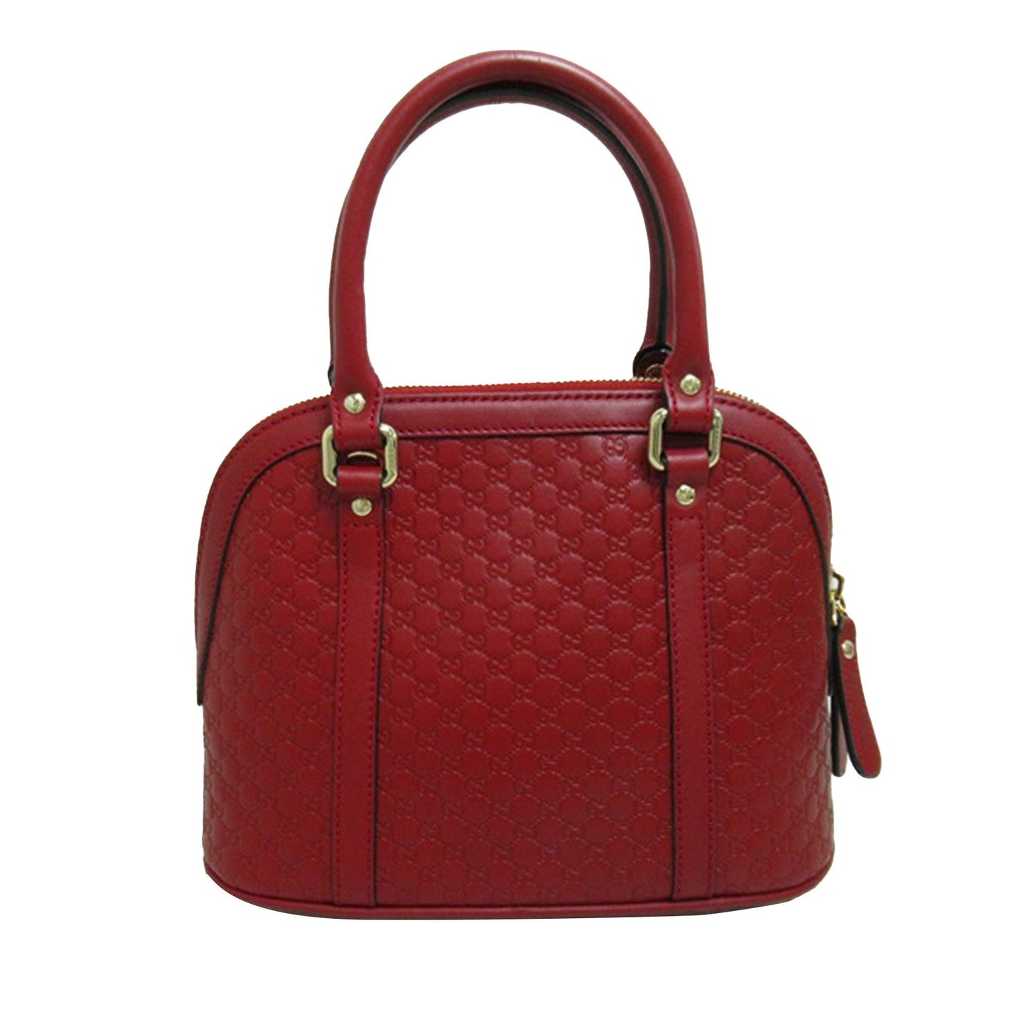 Gucci Microguccissima Dome SHG-LFhhD4 Calf Red Mini Satchel Bag
