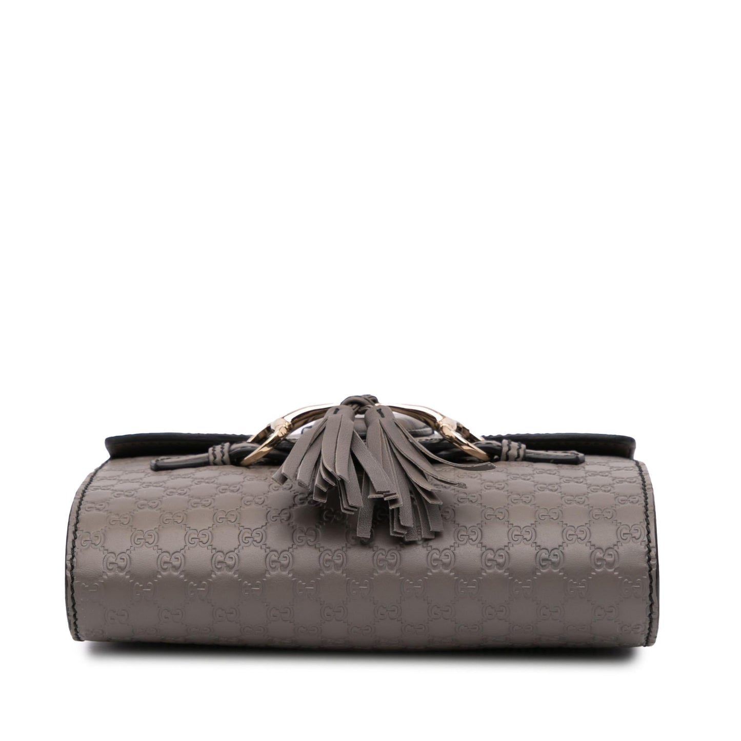 Gucci Microguccissima Emily Calf Grey Mini Crossbody Bag Crossbody 4