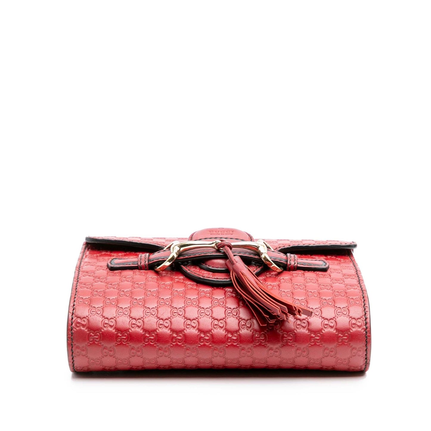 Gucci Microguccissima Emily Calf Red Mini Crossbody Bag Crossbody 12