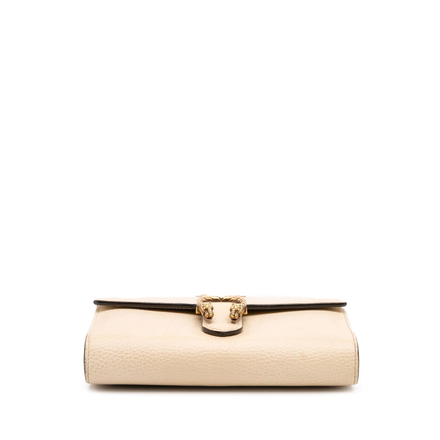 Gucci Pebbled Garden Dionysus Wallet on Calf Calfskin Brown Mini Crossbody Bag