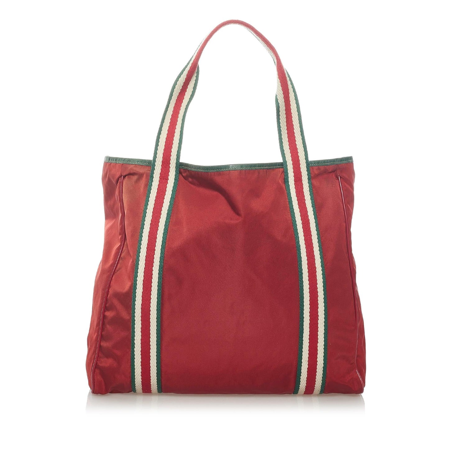 Gucci SHG Nylon Red Tote Bag