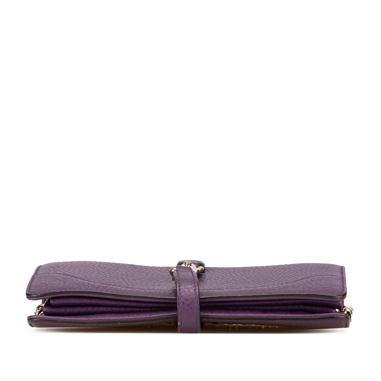 Gucci Pebbled Piston Broadway Evening Calf Calfskin Shoulder Bag