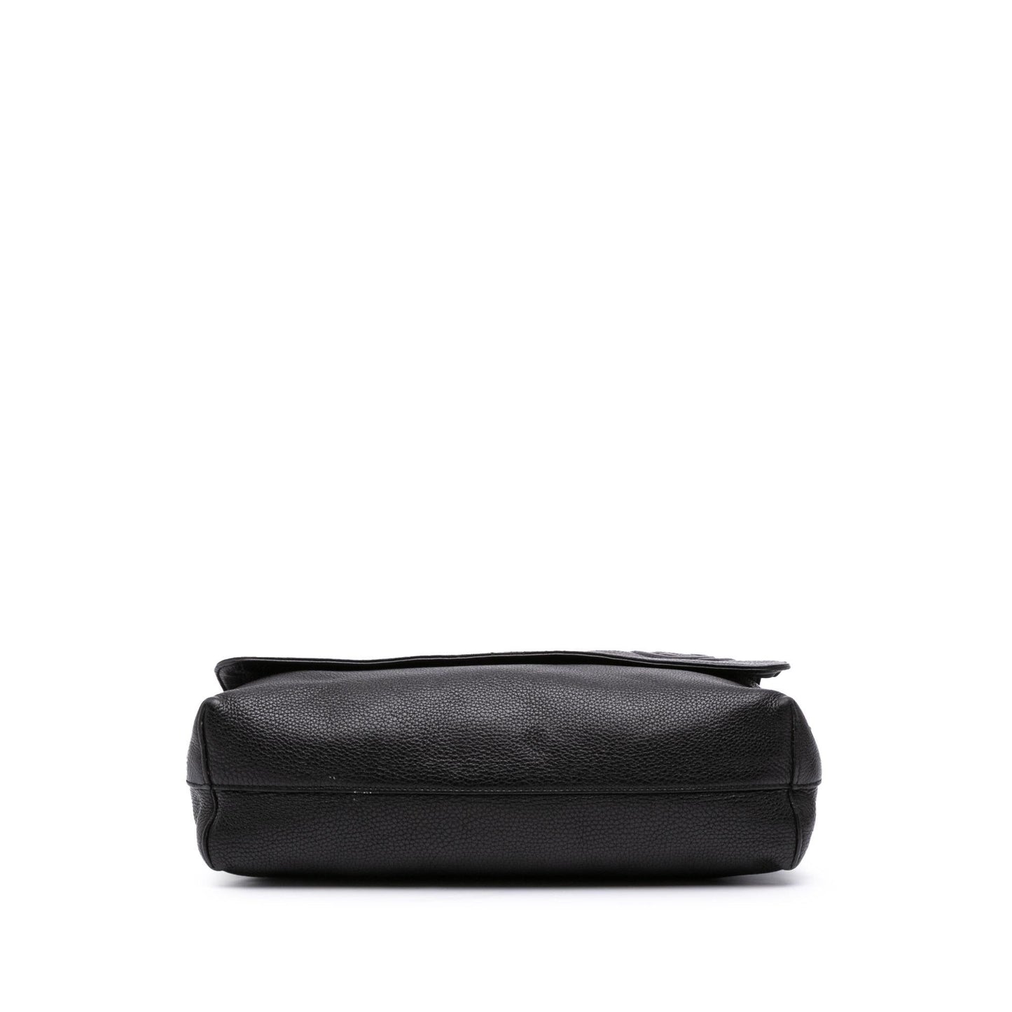 Gucci Pebbled Soho Messenger Calfskin Crossbody Bag