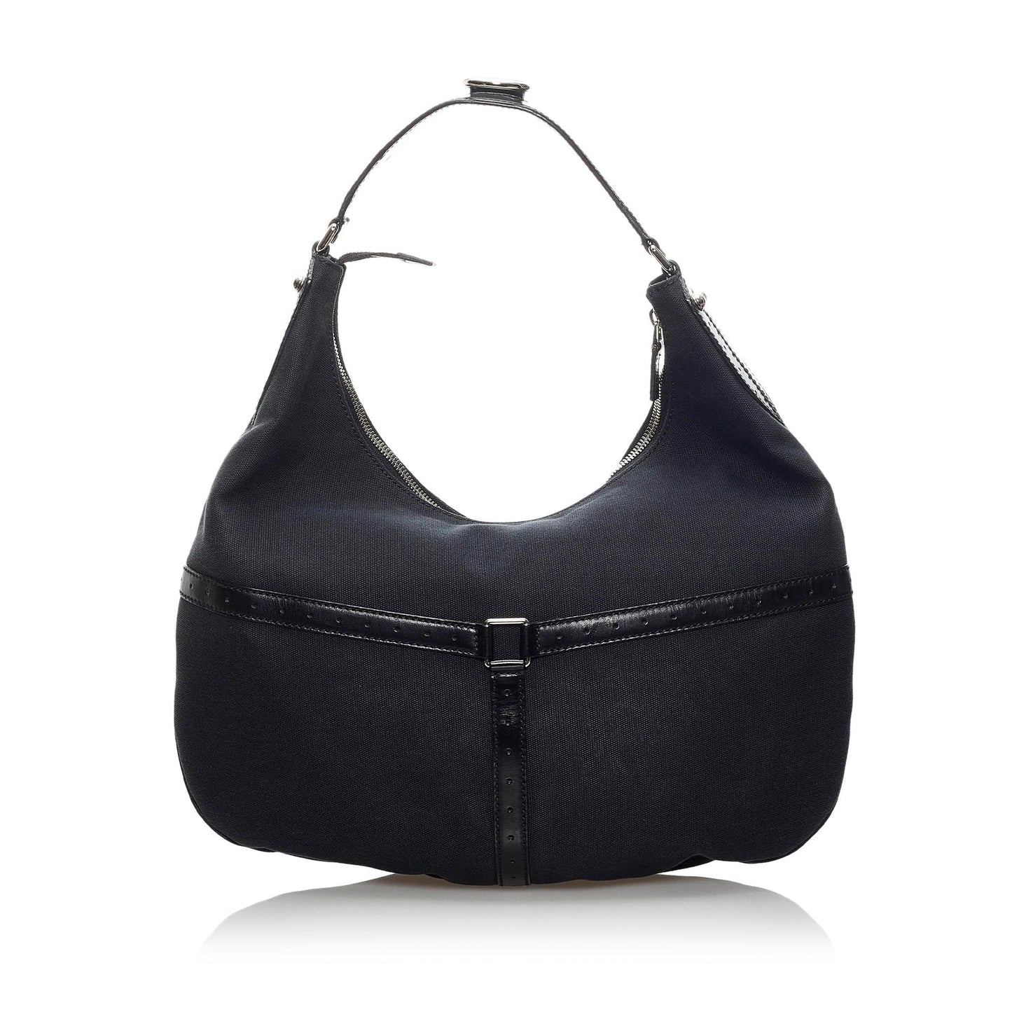 Gucci Reins SHG Canvas Black Shoulder Bag
