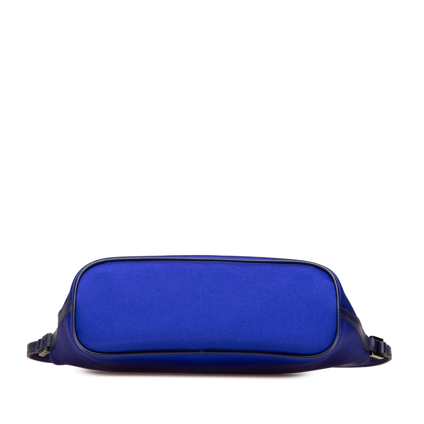 Gucci Boat Satin Blue Shoulder Bag