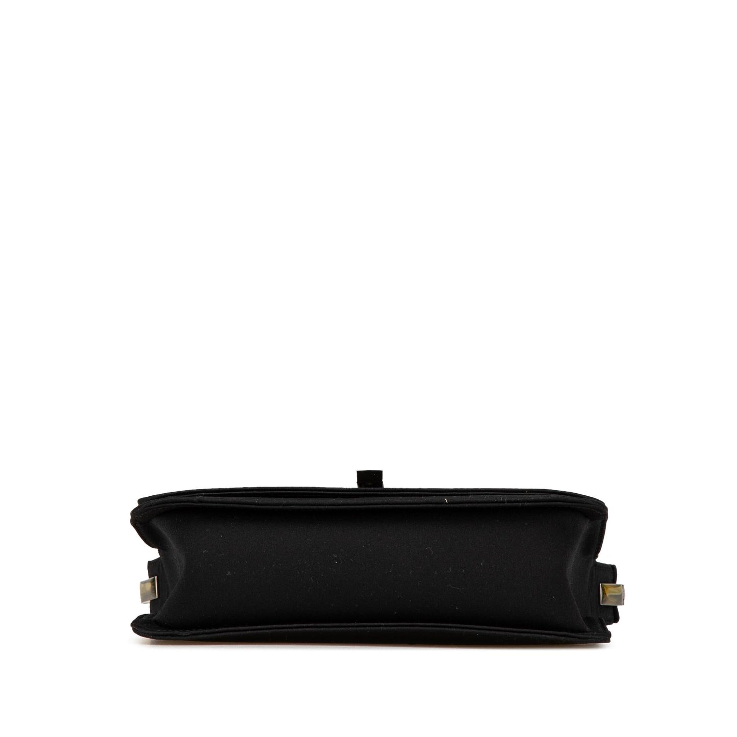 Gucci Satin Black Satchel Bag