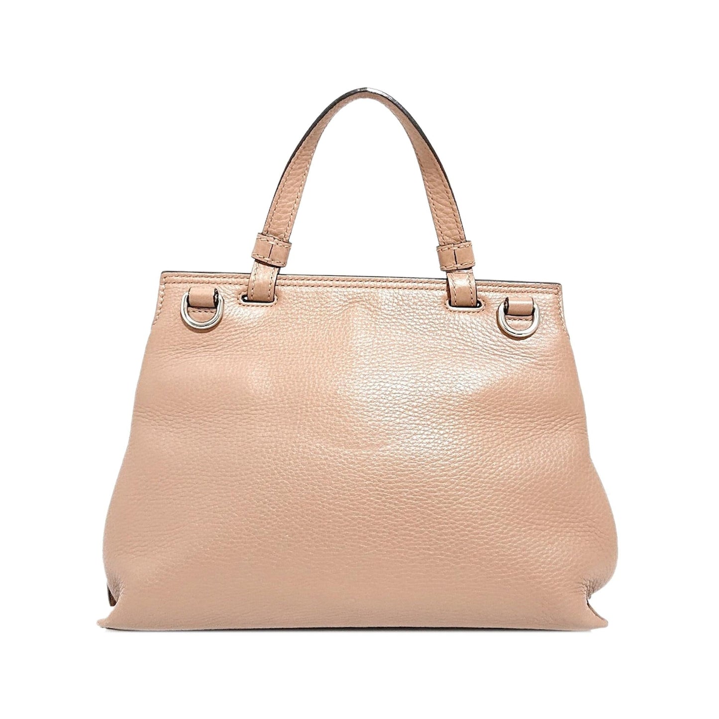 Gucci Bamboo Daily SHG-Io8gU2 Calf Pink Small Satchel Bag