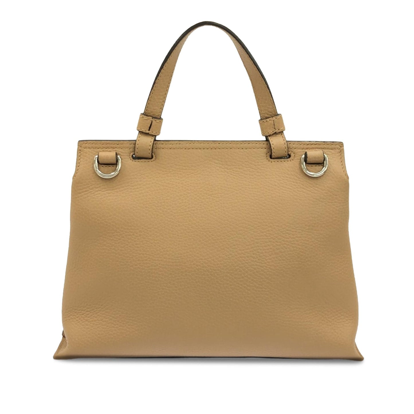 Gucci Bamboo Daily SHG-kr6Lyf Calf Brown Small Satchel Bag