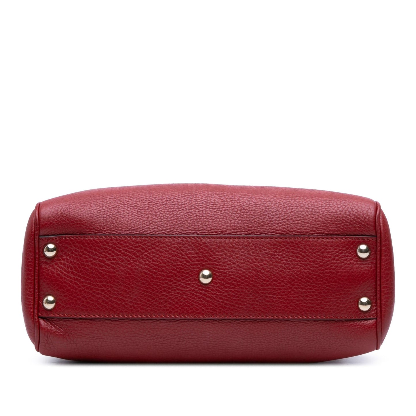 Gucci Bamboo Shopper Calfskin Small Tote Bag Satchel 26