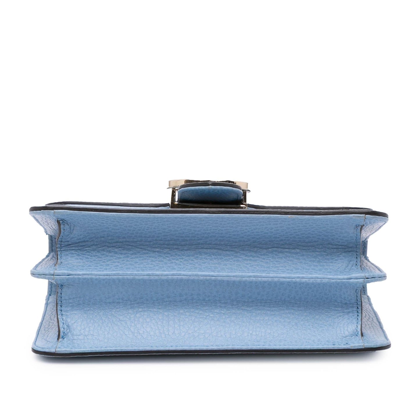 Gucci Dollar Interlocking G Calf Calfskin Blue Small Crossbody Bag Crossbody 8