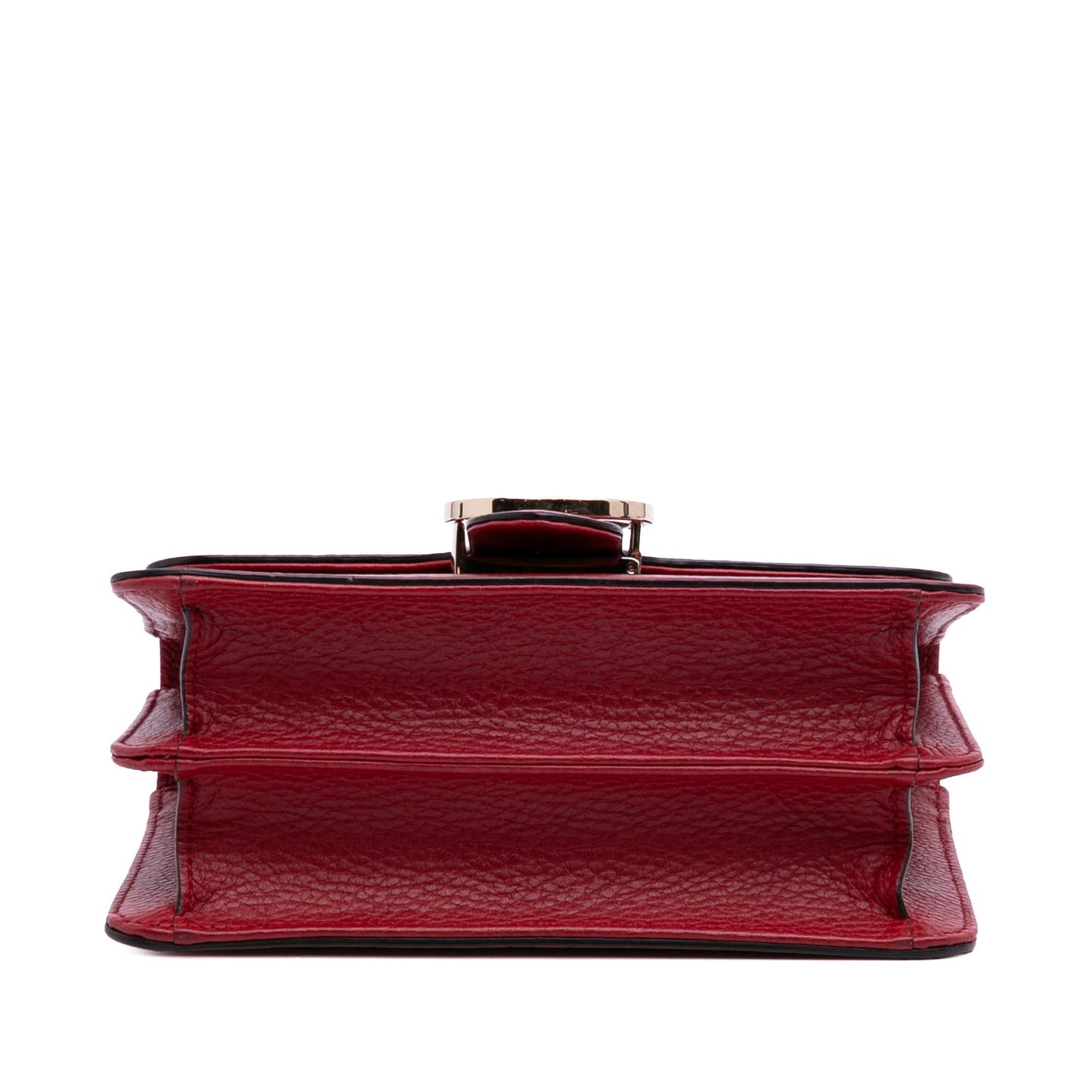 Gucci Dollar Interlocking G Calf Calfskin Red Small Crossbody Bag Crossbody 43