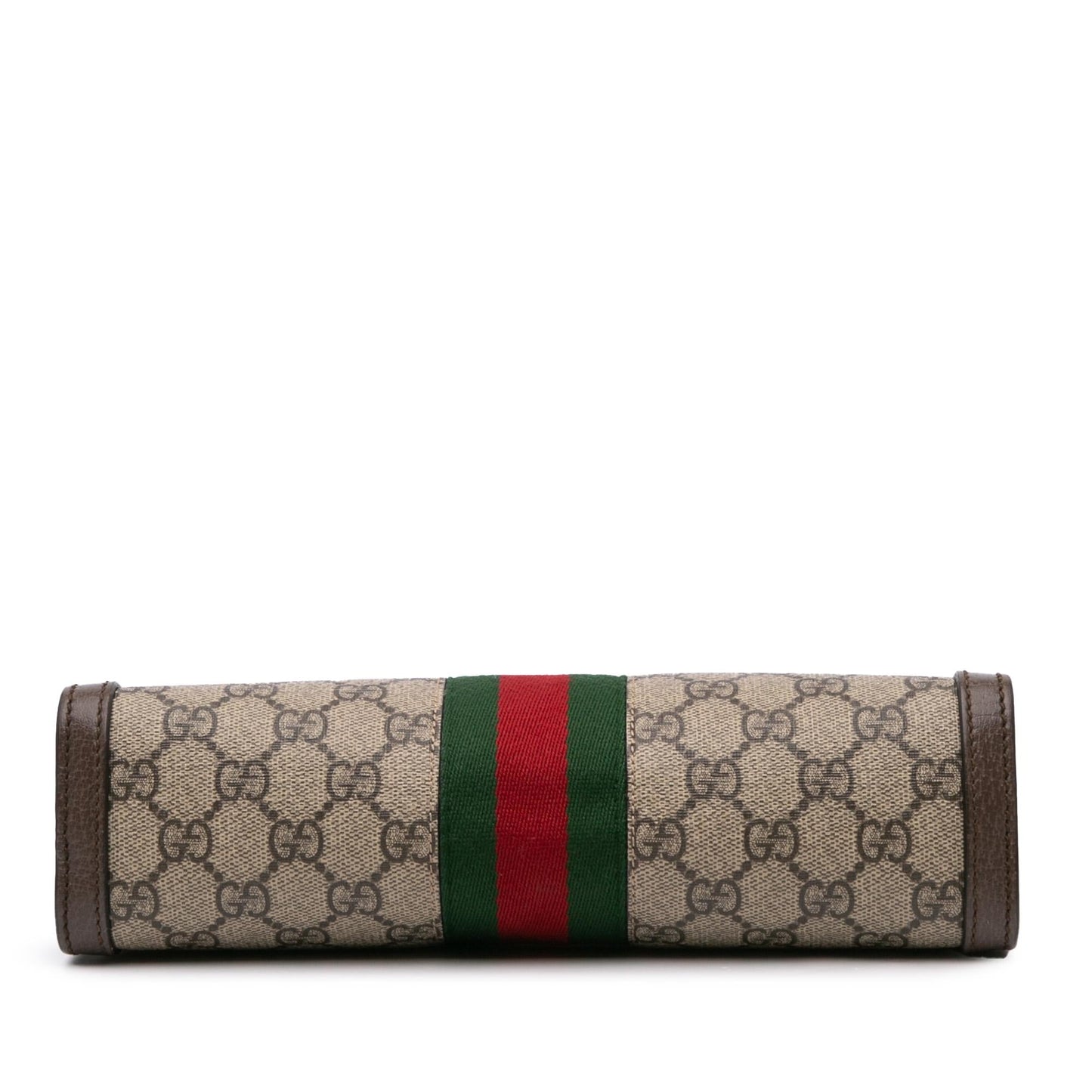 Gucci GG Supreme Ophidia Canvas Calf Brown Small Crossbody Bag