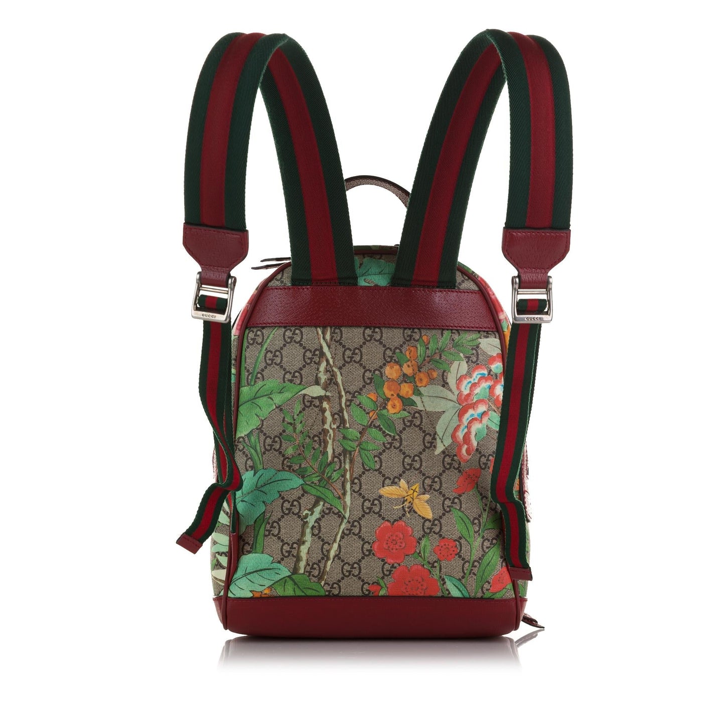 Gucci GG Supreme Tian Backpack SHG-Qo8NCn Canvas Brown Small
