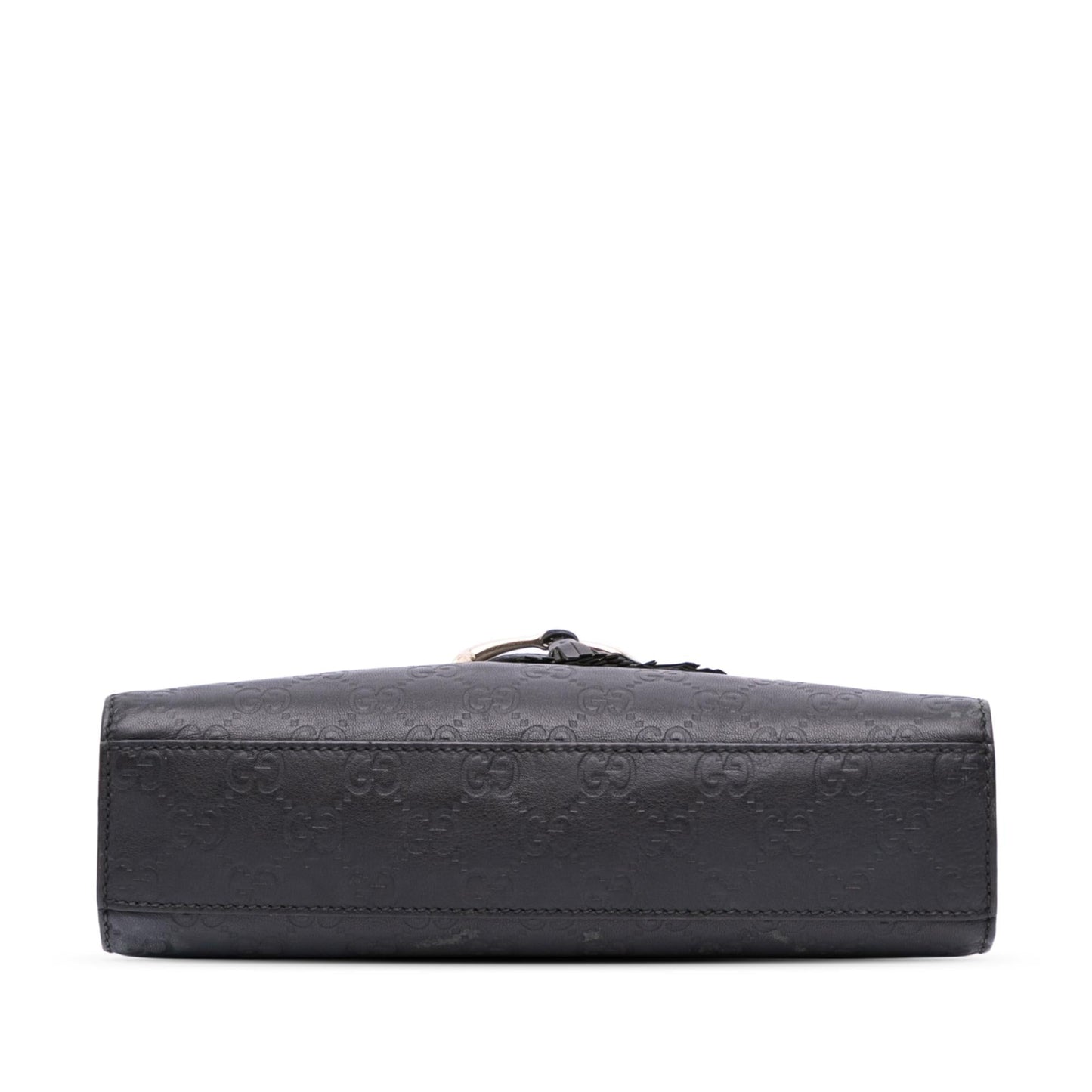 Gucci Guccissima Emily Calf Black Small Shoulder Bag