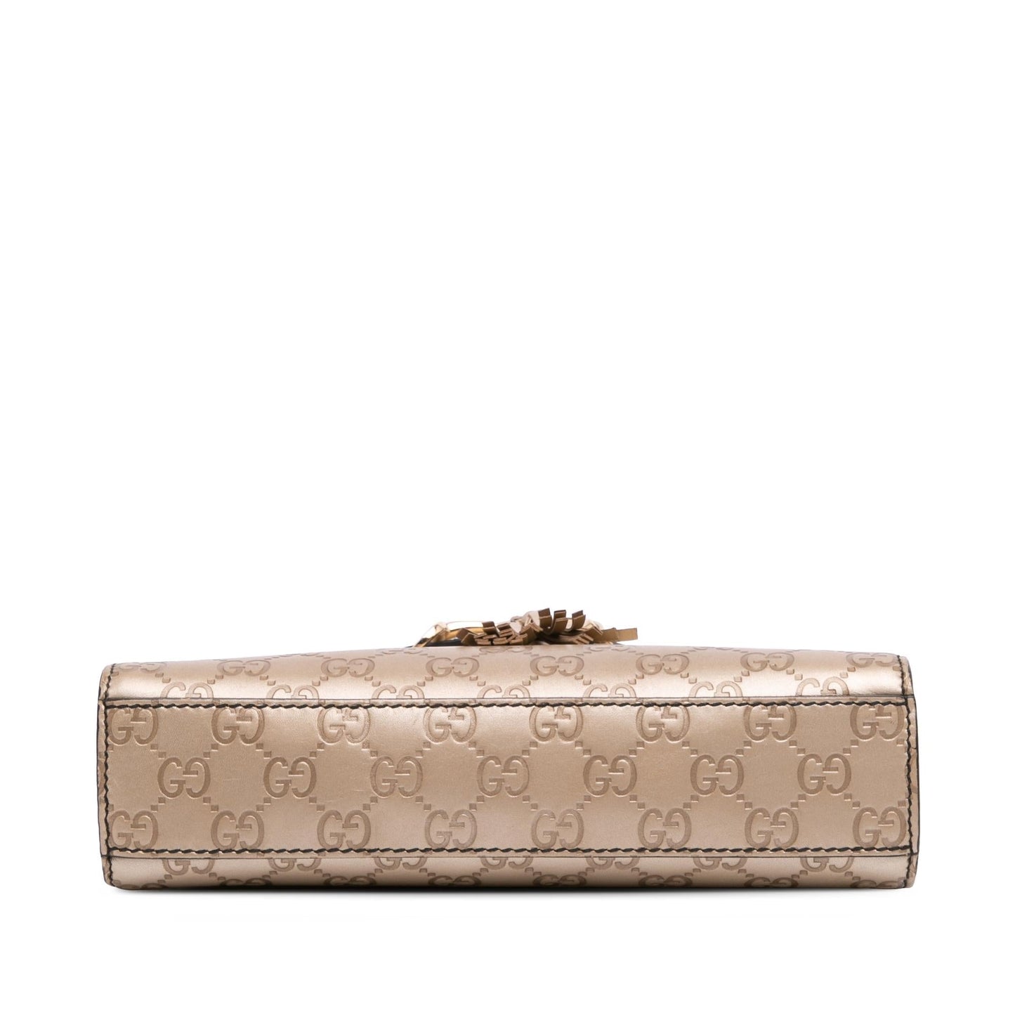 Gucci Guccissima Emily Calf Gold Small Shoulder Bag
