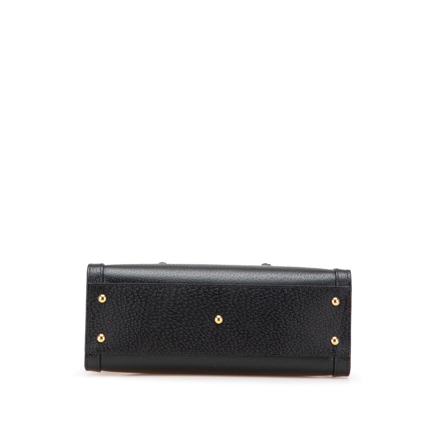 Gucci Bamboo Diana Leather Calf Black Small Satchel Bag Satchel 2