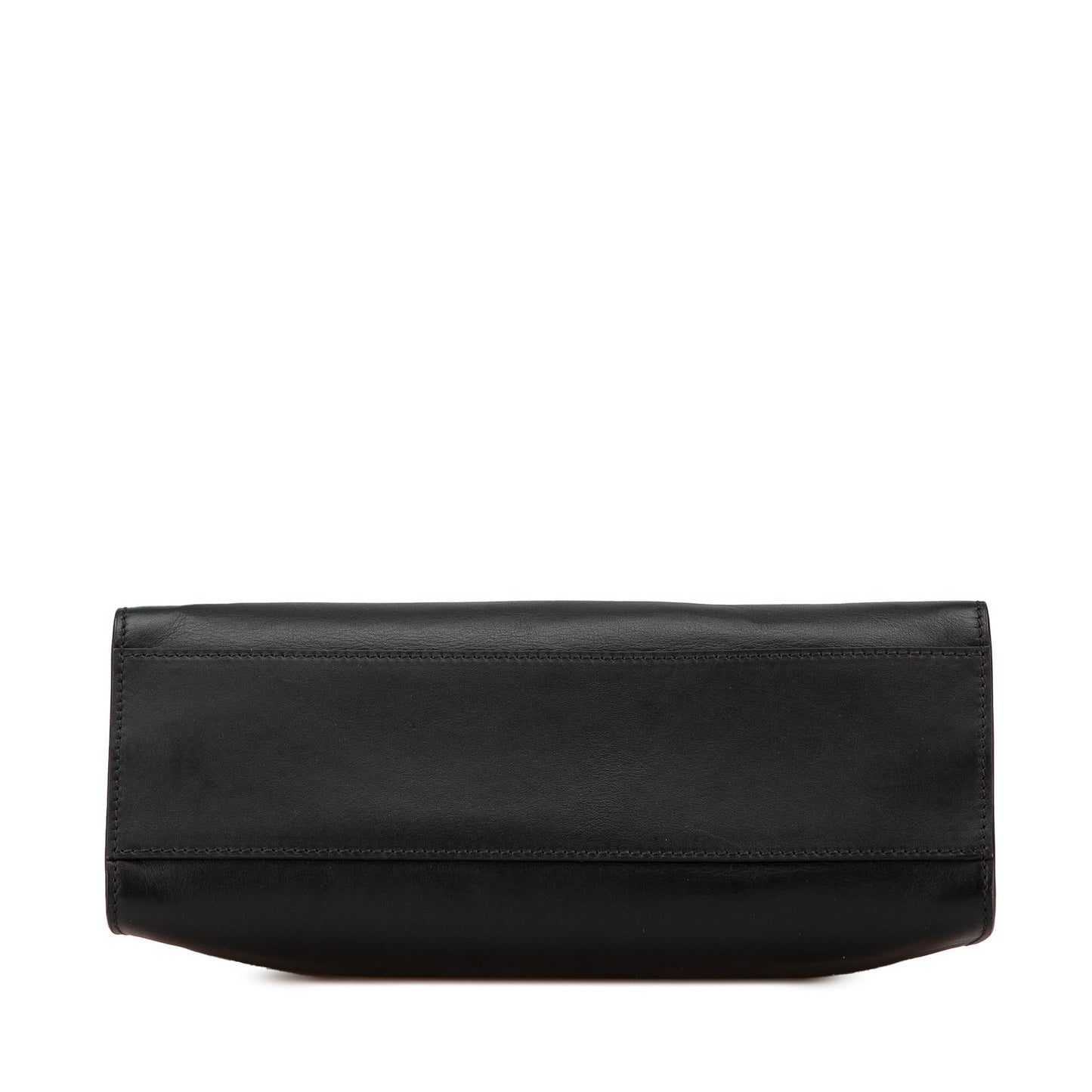 Gucci Bamboo Nymphaea Leather Calf Black Small Satchel Bag