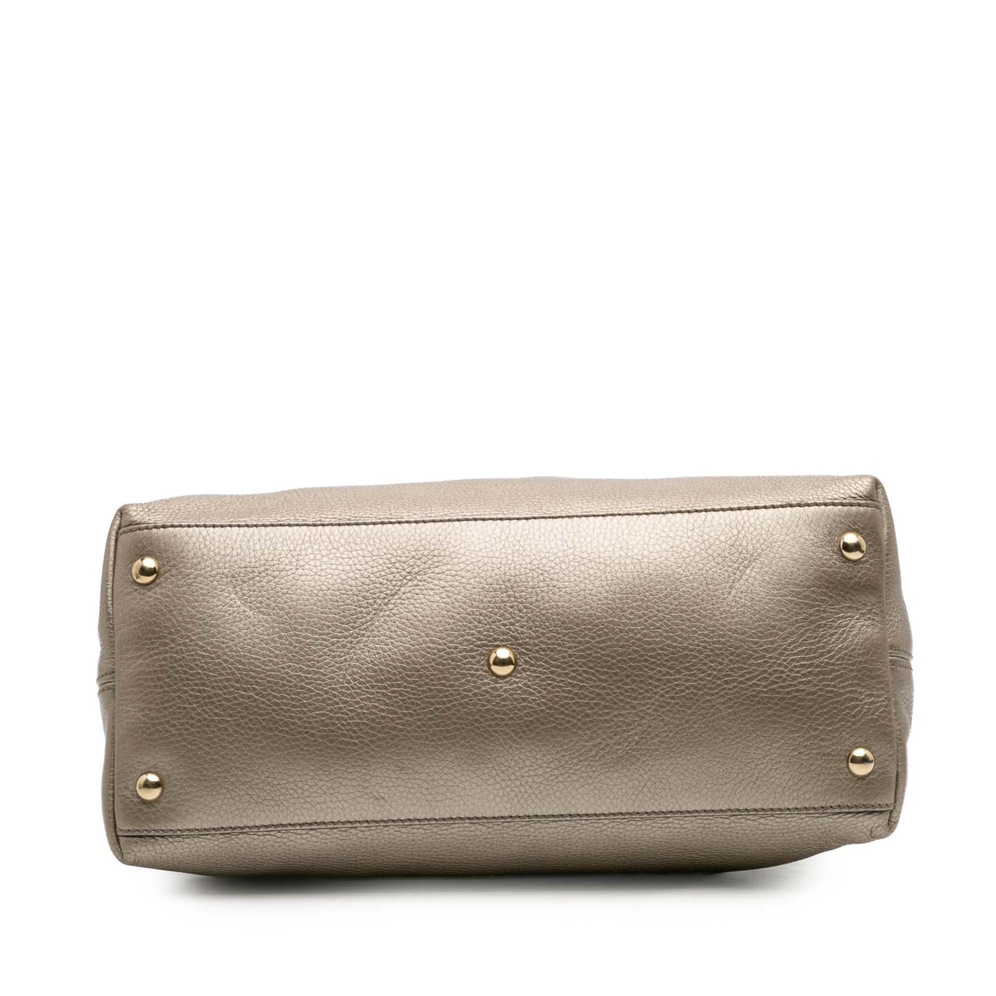 Gucci Metallic Soho Working Leather Small Travel Bag