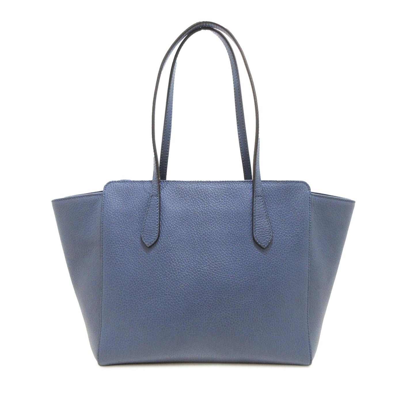Gucci Swing SHG-lv1znV Calf Blue Small Tote Bag