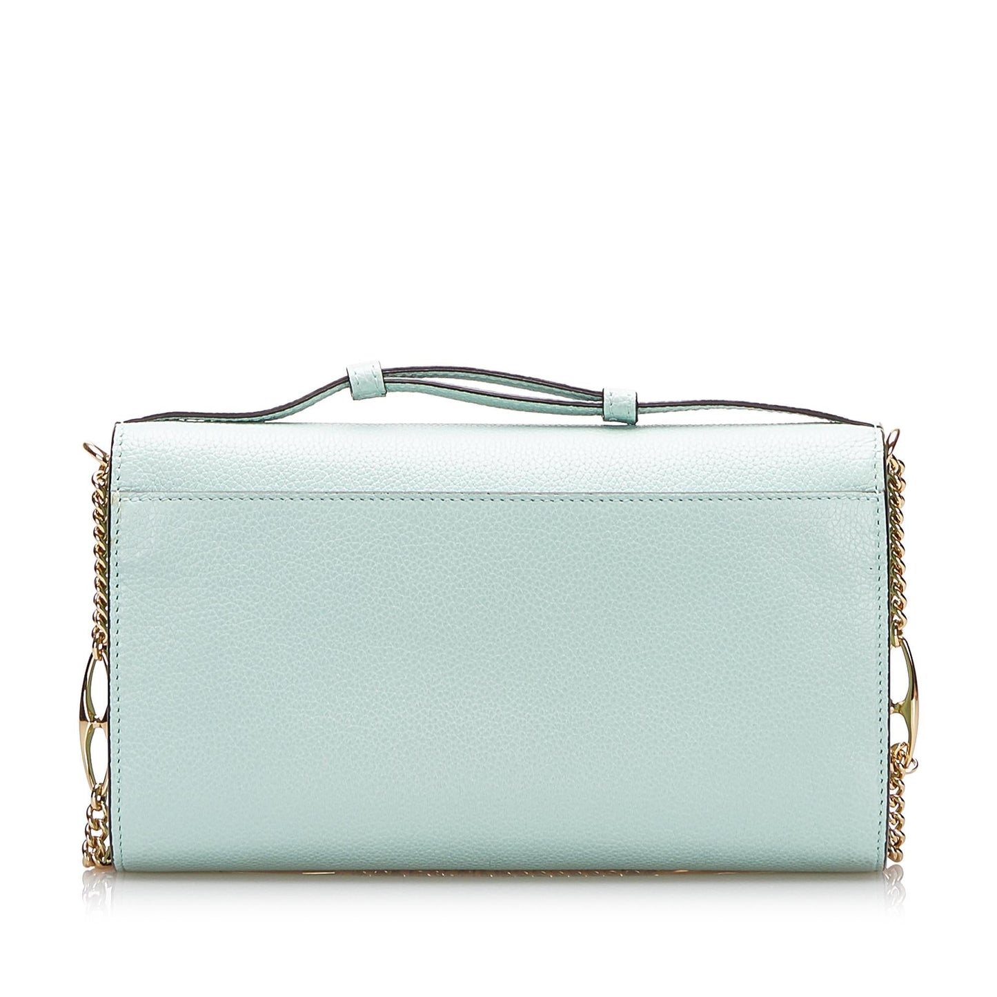 Gucci Zumi SHG-5azdYA Calf Blue Small Satchel Bag