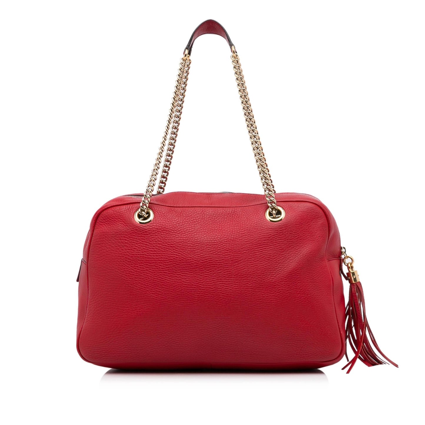 Gucci Soho SHG-HF44Ui Calf Red Chain Shoulder Bag