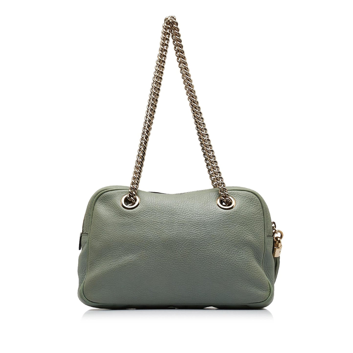 Gucci Soho SHG-X9Ueag Calf Green Chain Shoulder Bag
