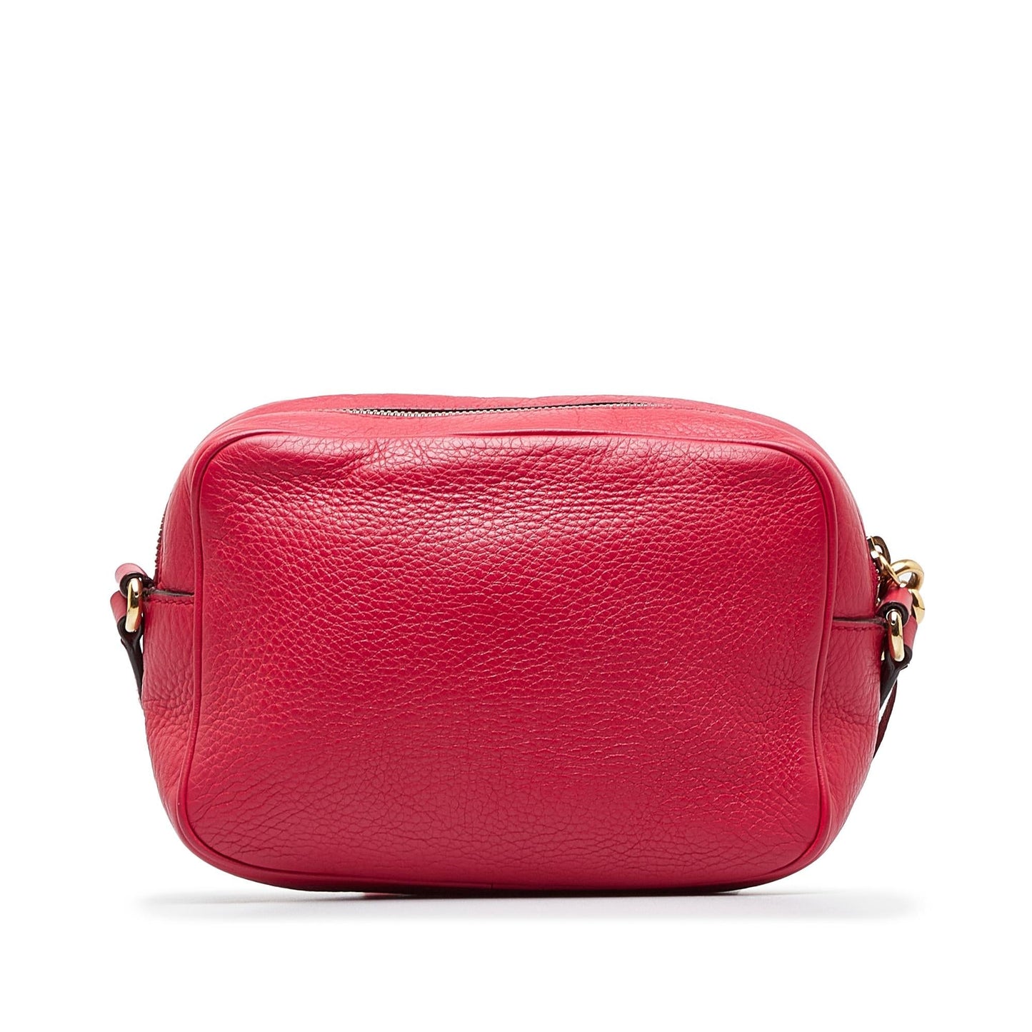 Gucci Soho Disco SHG-83ZIYq Calf Red Crossbody Bag