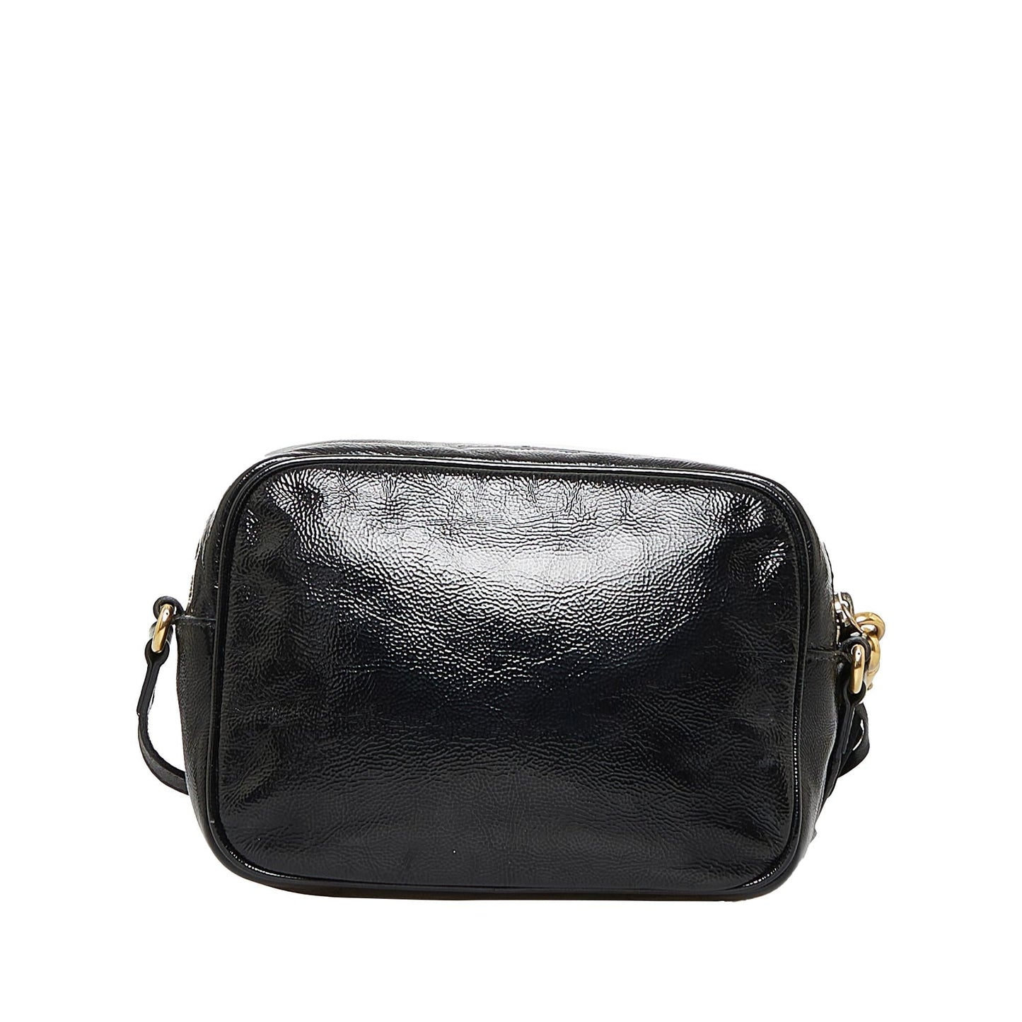 Gucci Soho Disco SHG-Ltk0jB Leather Patent Black Crossbody Bag