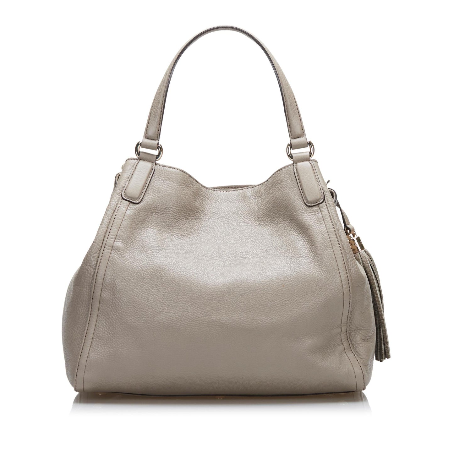 Gucci Soho SHG Calf Grey Tote Bag