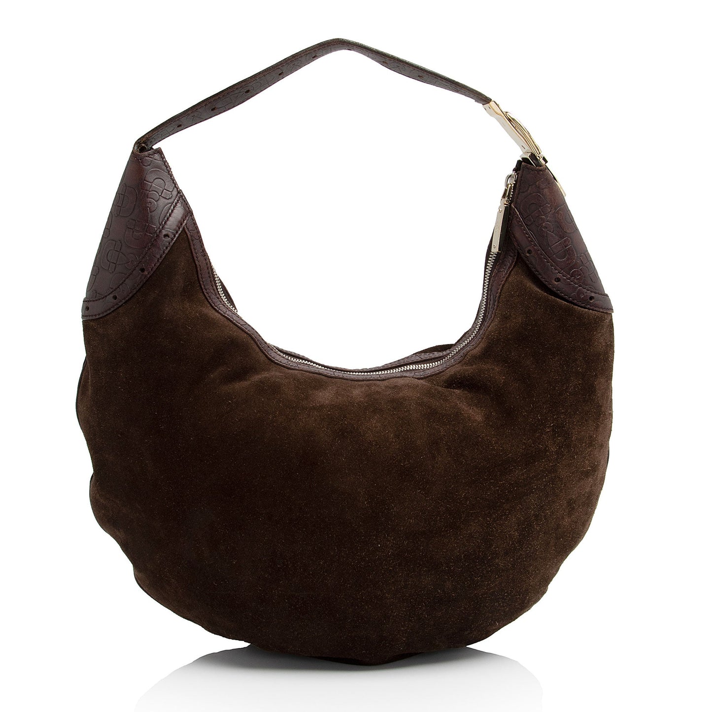 Gucci Horsebit Glam SHF-xMj6DL Leather Suede Brown Shoulder Bag