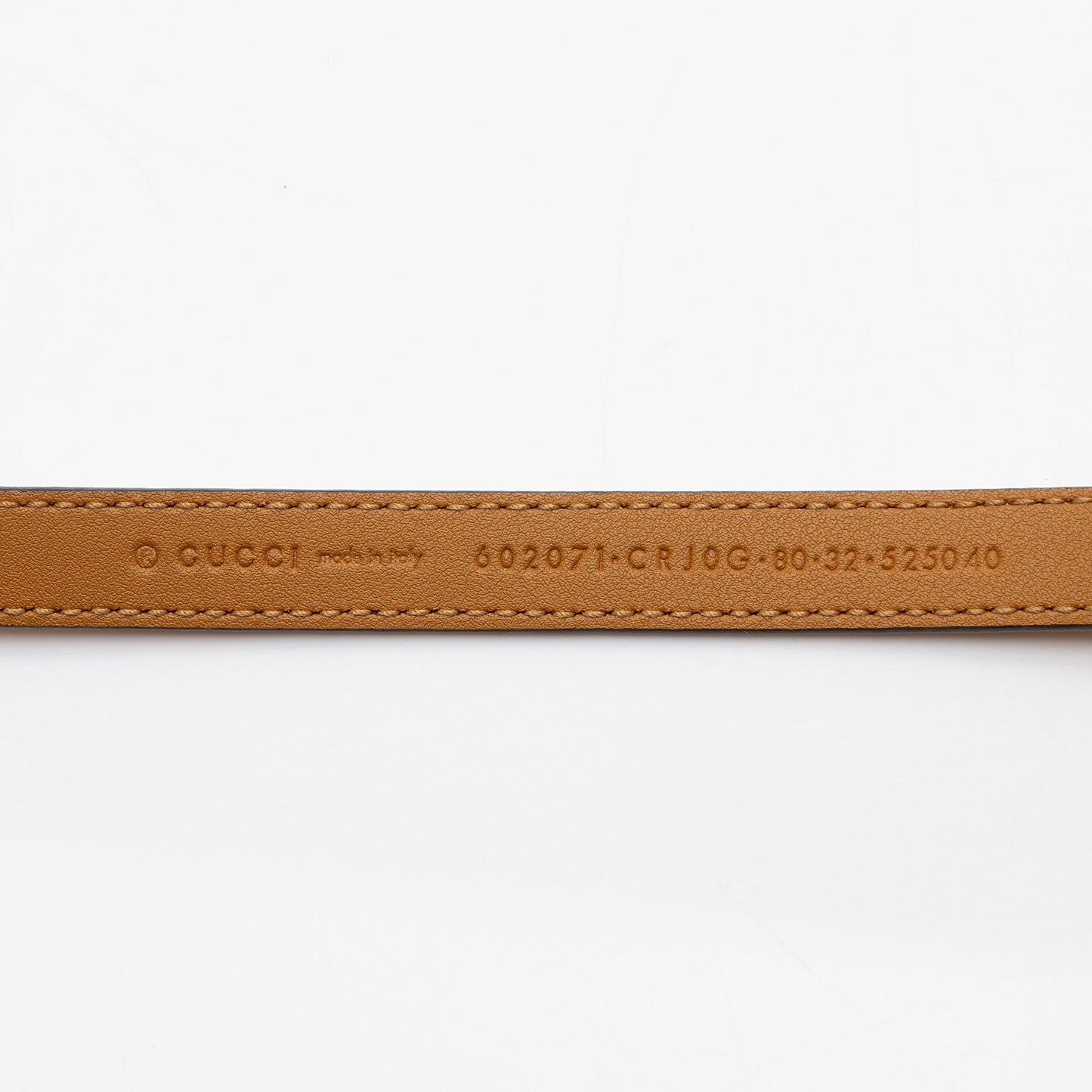 Gucci Torchon GG Skinny Belt - Leather Suede Brown Gold Accessory Shf Diewsz