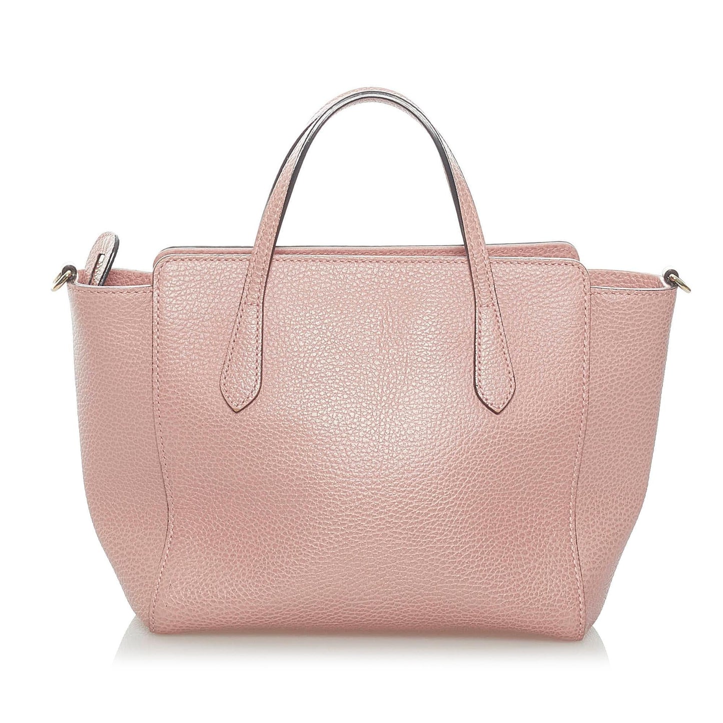 Gucci Swing SHG-BrbcIS Leather Calf Pink Satchel Bag