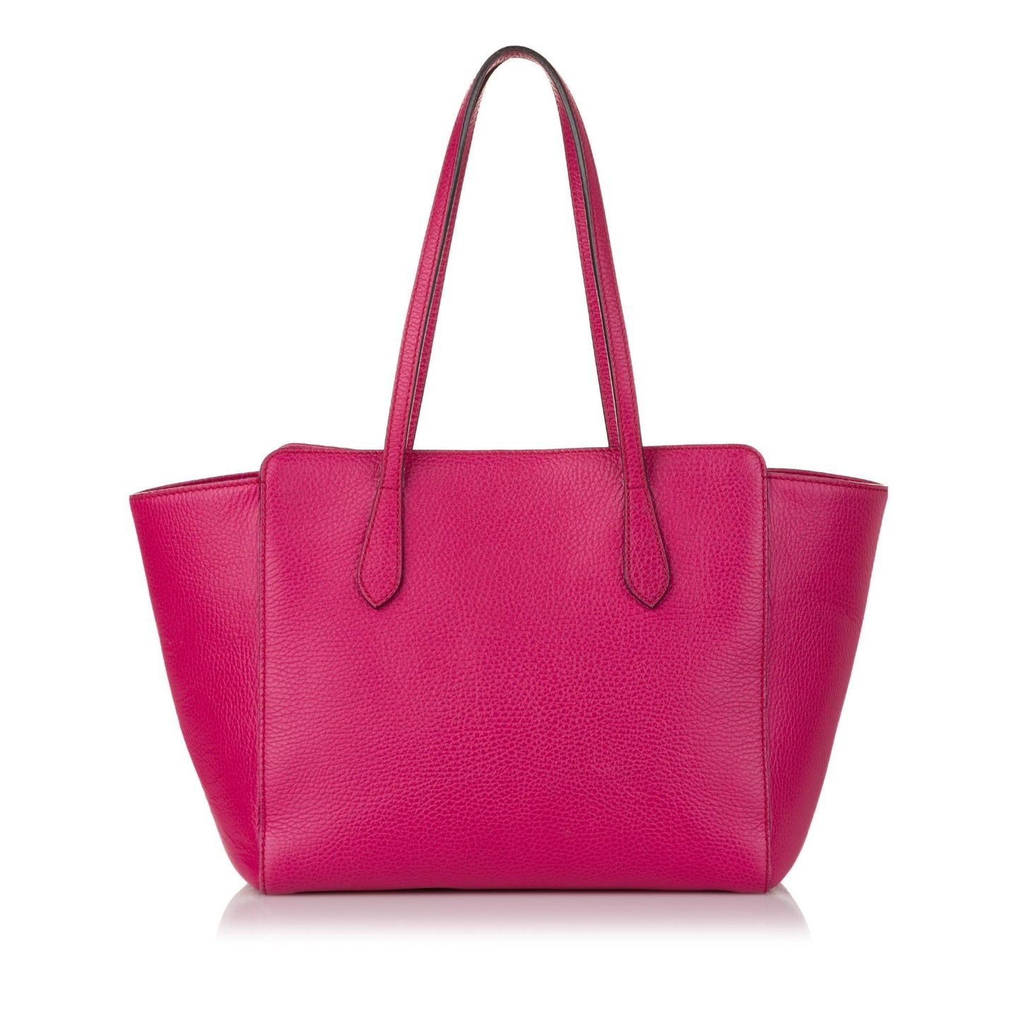 Gucci Swing SHG Leather Calf Pink Tote Bag