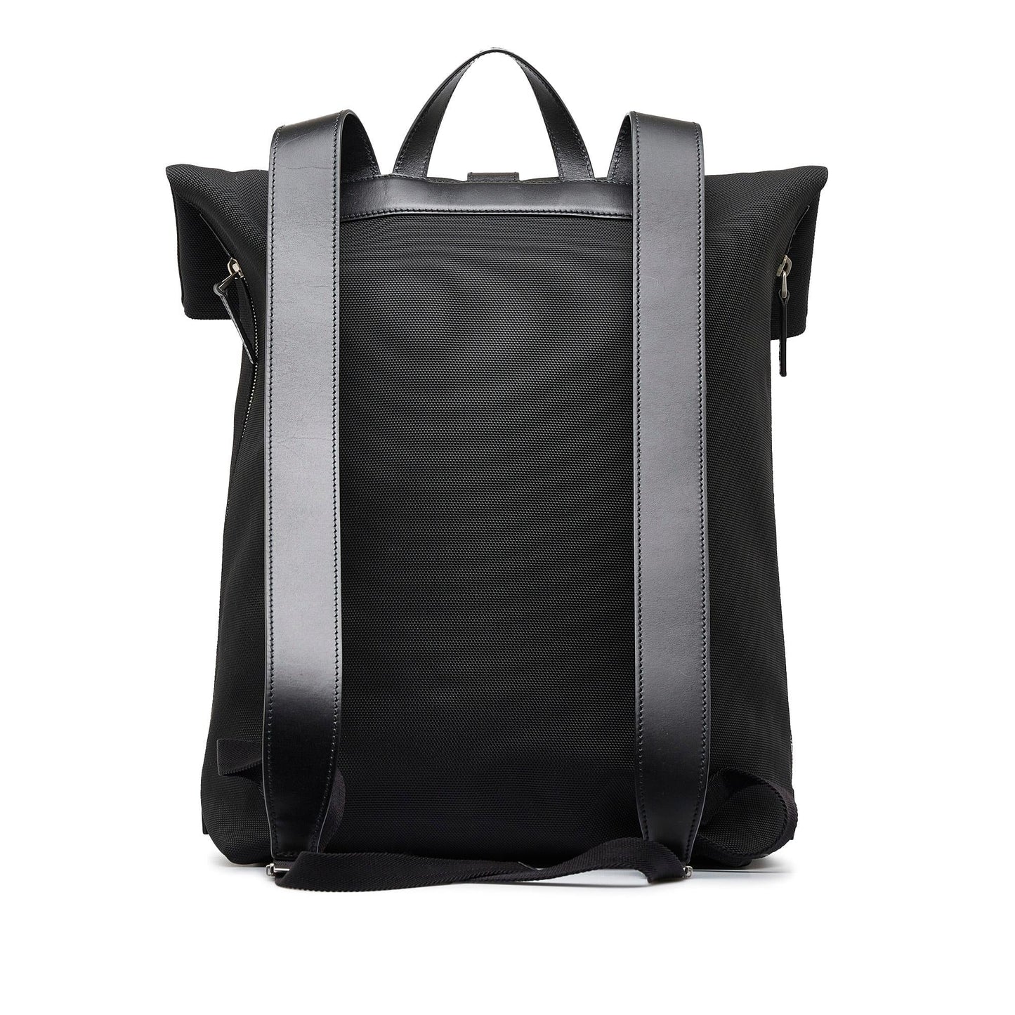 Gucci Techno Web Fold Over Backpack Canvas Black Shg U9Fhbg