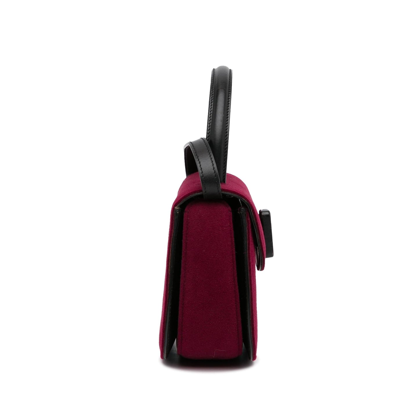 Gucci Velvet Twist Lock SHG-LqJTBE Red Satchel Bag