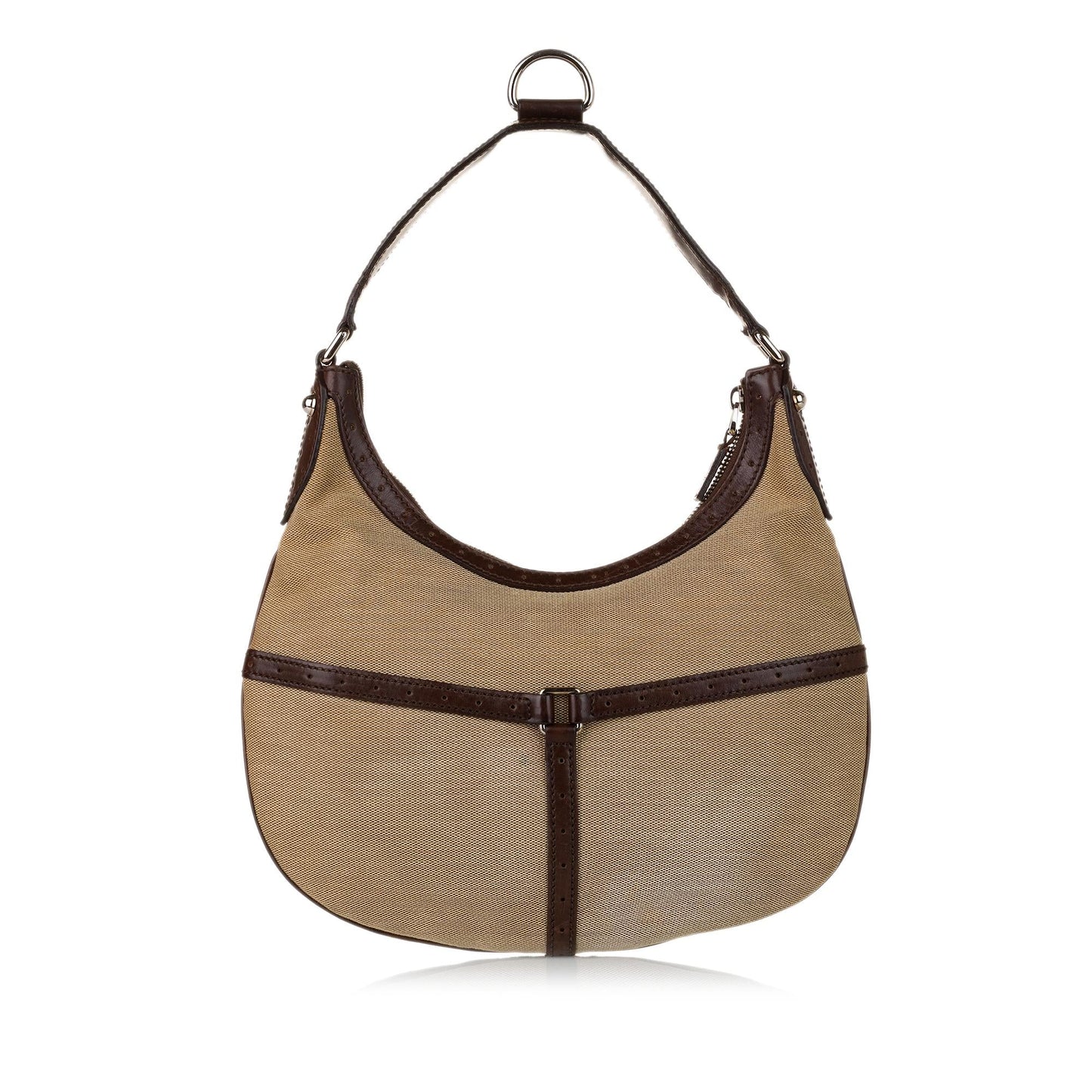 Gucci Web Reins SHG Canvas Calf Brown Shoulder Bag 3