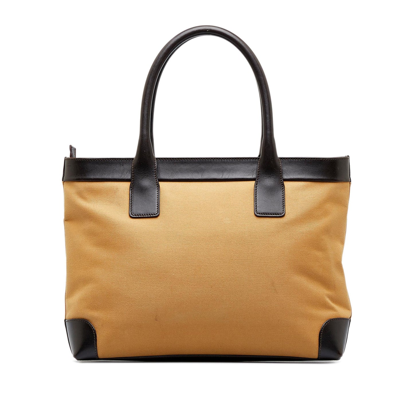 Gucci Web SHG-oP5WXA Canvas Calf Brown Tote Bag