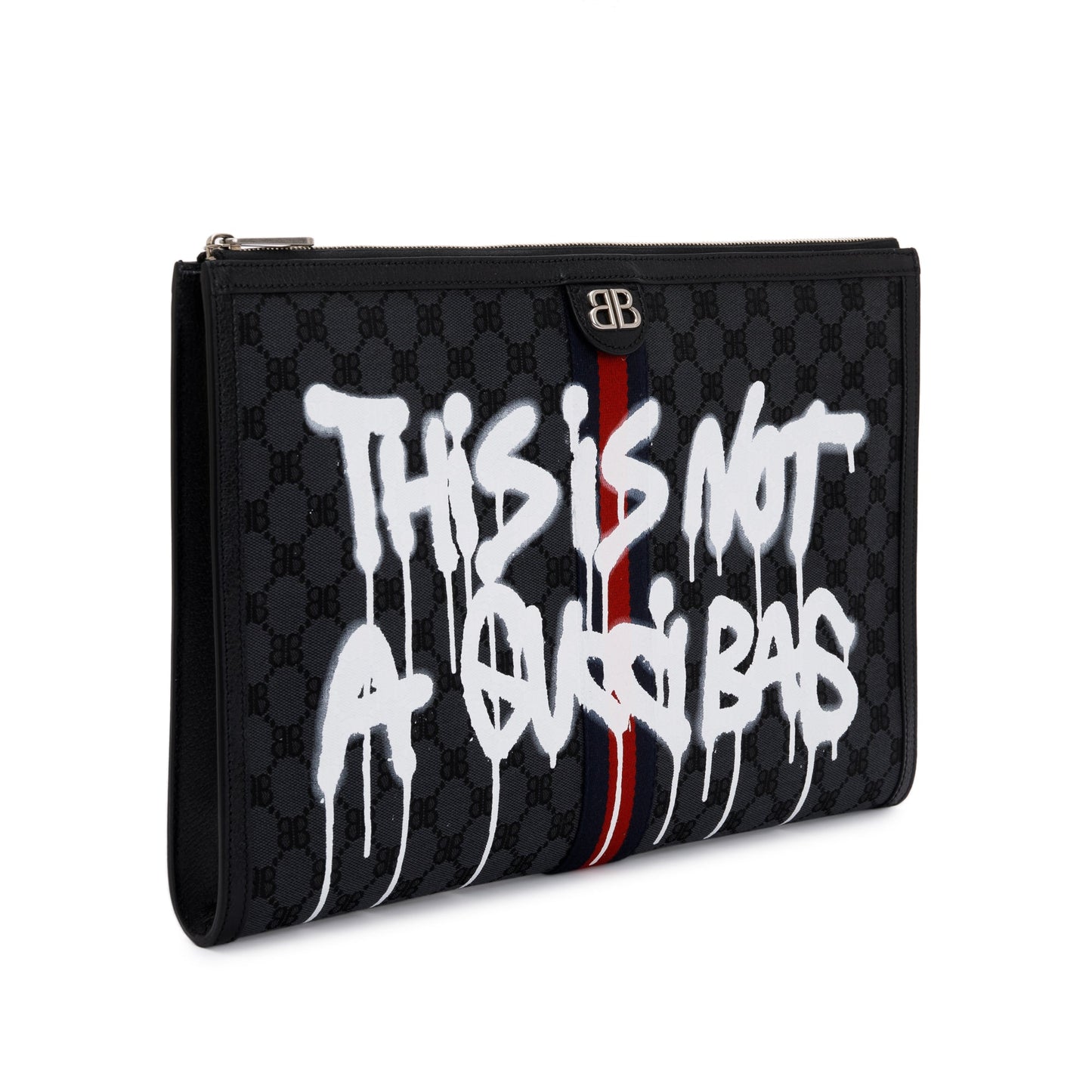 Gucci Balenciaga The Hacker Project Bb Supreme Graffiti Travel Bag
