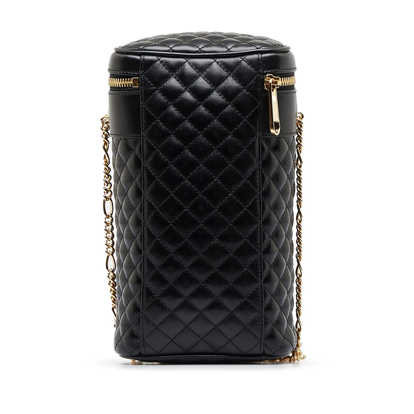 Gucci Zumi Cylindrical SHG-kE5yTU Calf Black Crossbody Bag