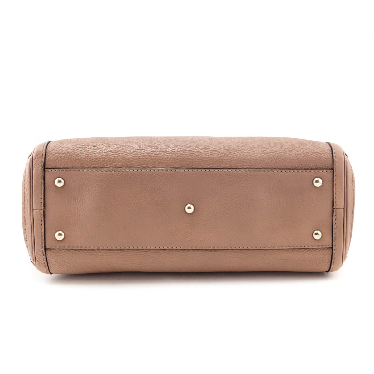 Gucci Rose Beige Pebbled Calfskin Medium Bella Tote