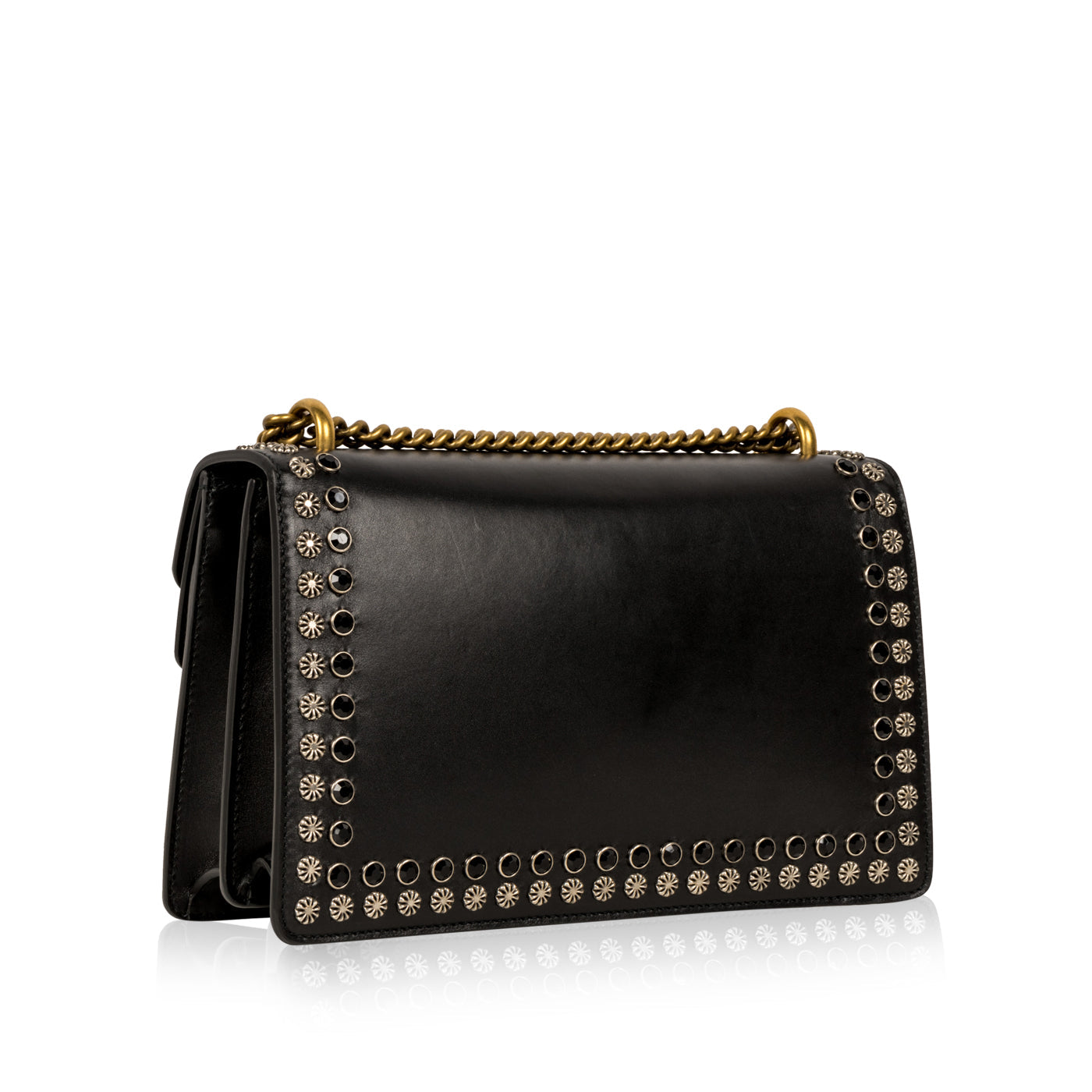 Gucci Studded Dionysus Crossbody Bag Leather Small