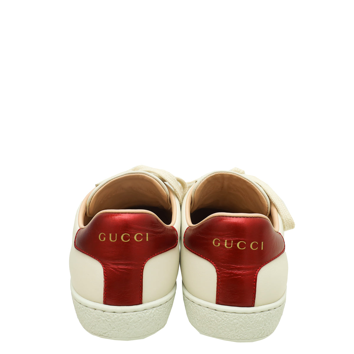 Gucci Bicolor Stripe Womens New Ace Sneakers 35.5